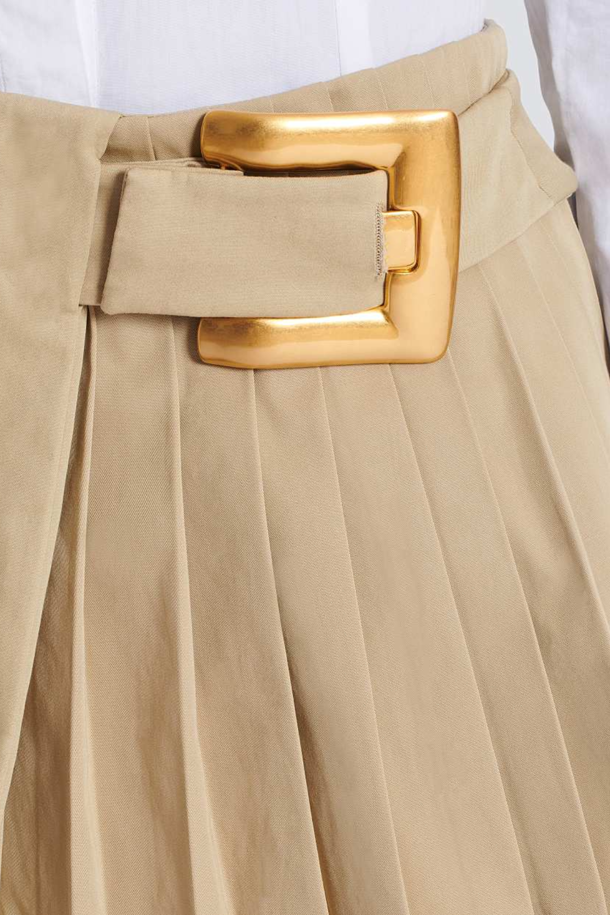 Acie Asymmetric Belted Skirt
