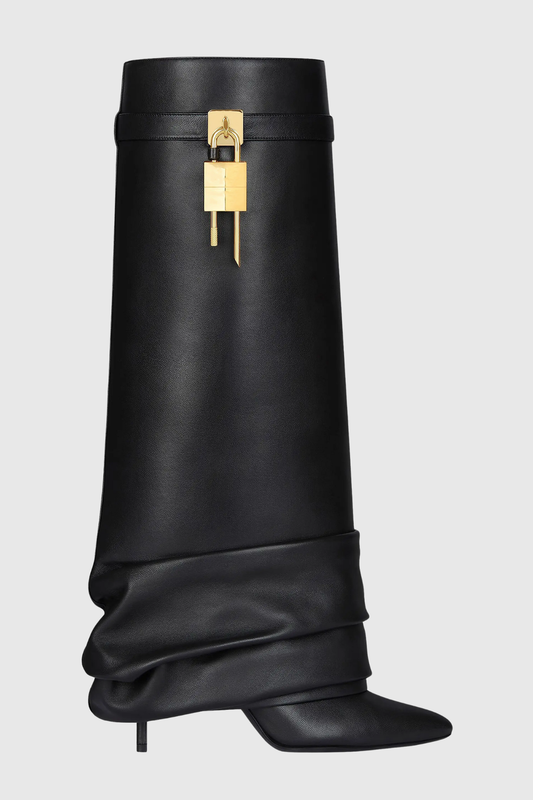 Alfs Lock Stiletto Boots