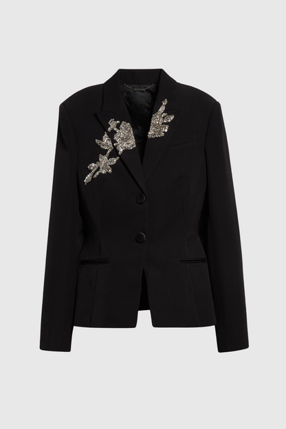 Arnell Crystal Embellished Blazer