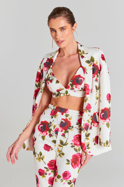 Bailey Floral Blazer Three Piece Set