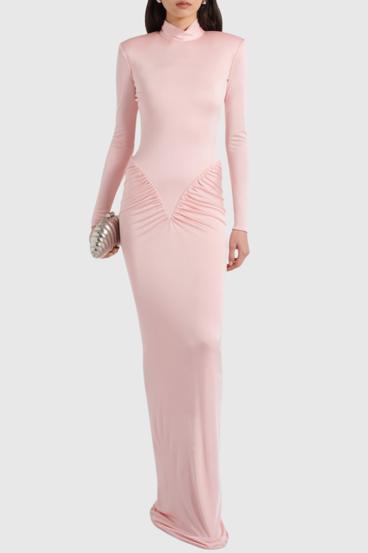 Beneda Ruched Maxi Dress