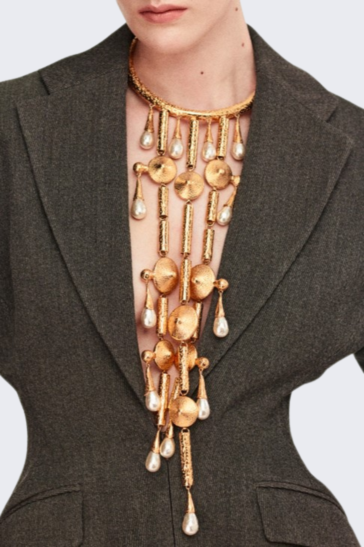 Blowa Lace Up Blazer