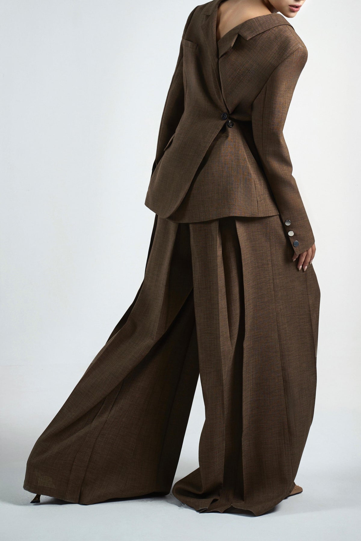 Bryanne Asymmetric Gilet Top