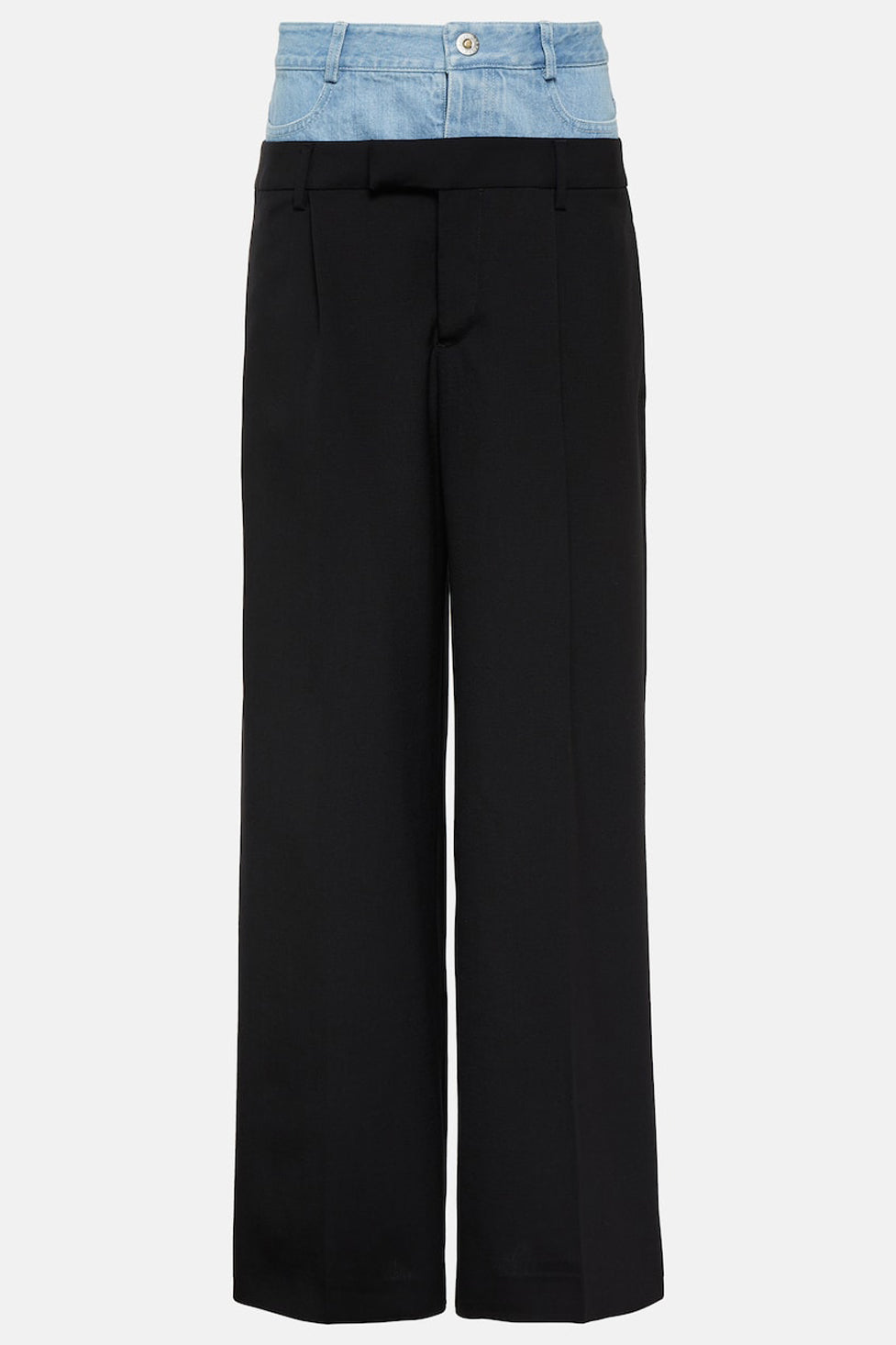 Catalina Patchwork Denim Pants
