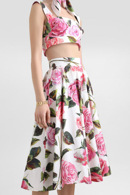 Cythina Floral Two Piece Set