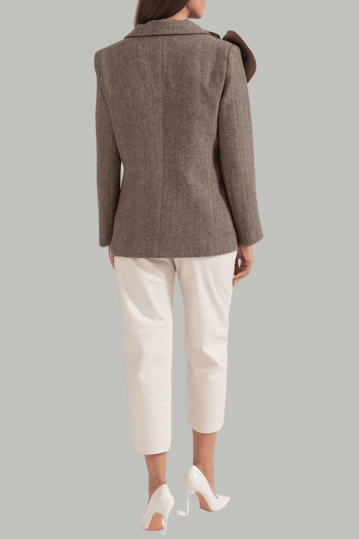 Daivya Floral Appliqué Blazer
