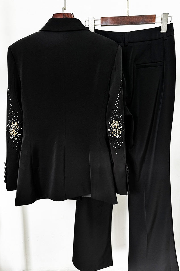 Dana Diamante Blazer Set