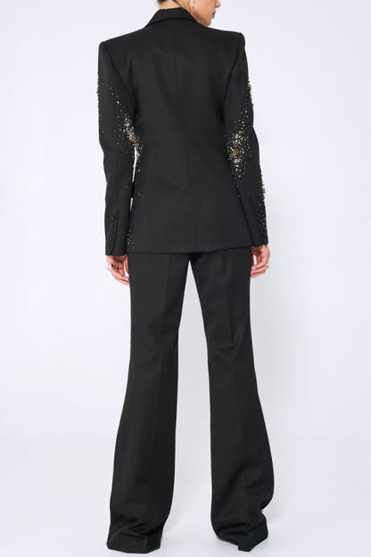 Dana Diamante Blazer Set