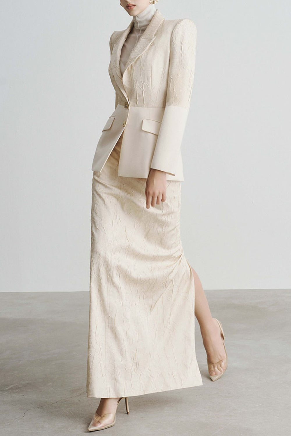 Doreen Jacquard Two Piece Set