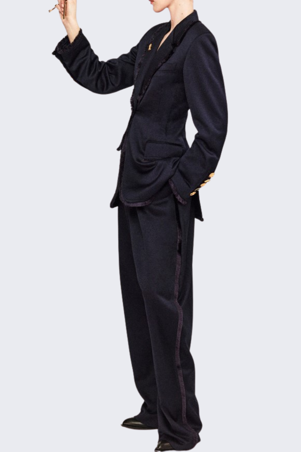 Drucia Embellished Tassel Blazer