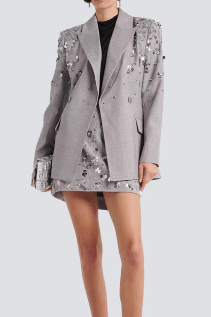 Durriya Sequin Embellished Two Piece Set