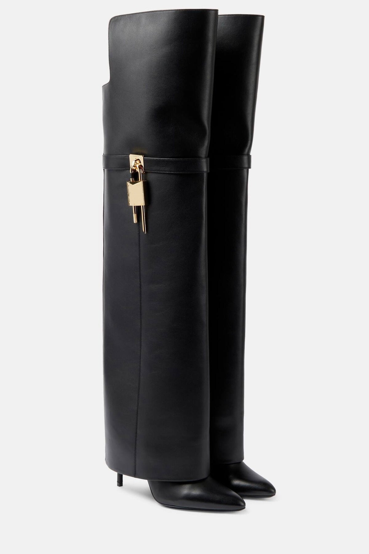 Gaines Asymmetric Buckle Boots