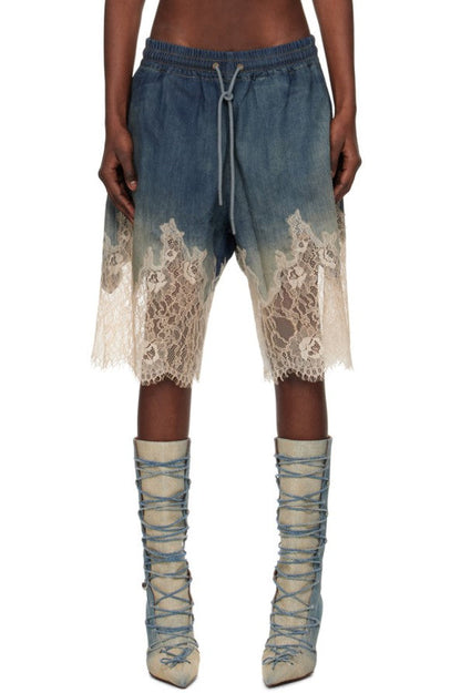 Hayley Lace Patchwork Shorts