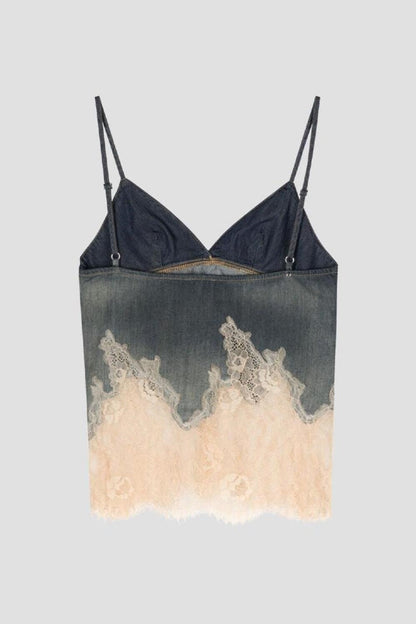 Hayley Lace Patchwork Top