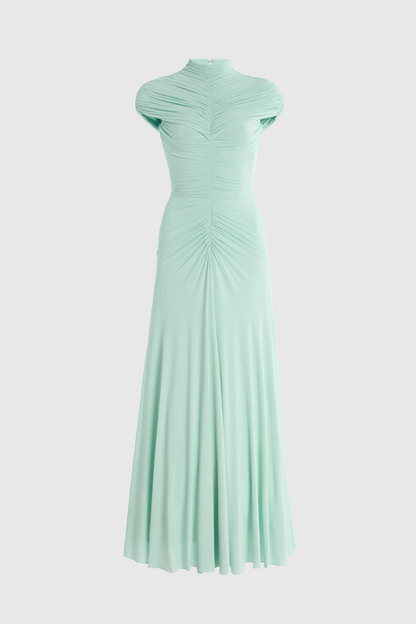 Hiraku Ruched Maxi Dress