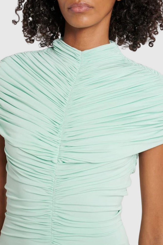 Hiraku Ruched Maxi Dress