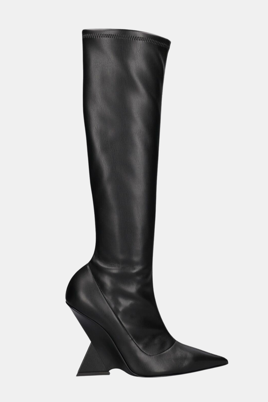 Inkaya sculptural Wedge Heel Boots