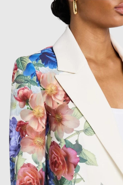 Jase Floral Print Blazer & Trousers Set
