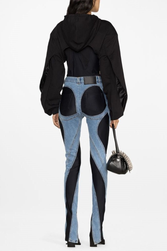 Jolene Mesh Panelled Spira Jeans