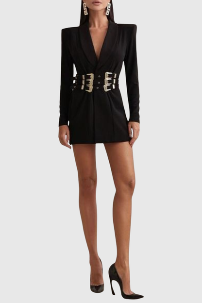 Kleoa Belted Blazer