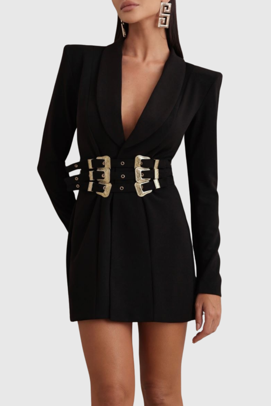 Kleoa Belted Blazer