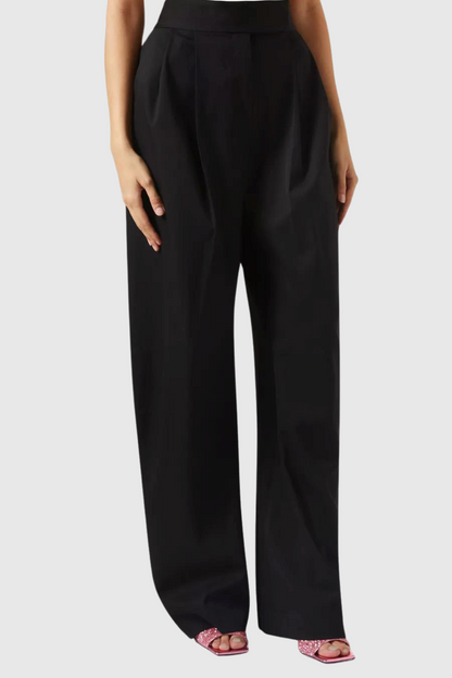 Lana Cutout  Asymmetric Blazer - Black