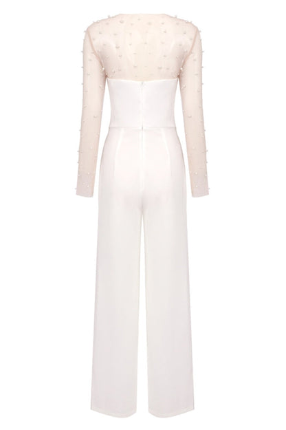 Latini Pearl Two Piece Strapless Jumpsuit