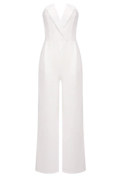 Latini Pearl Two Piece Strapless Jumpsuit