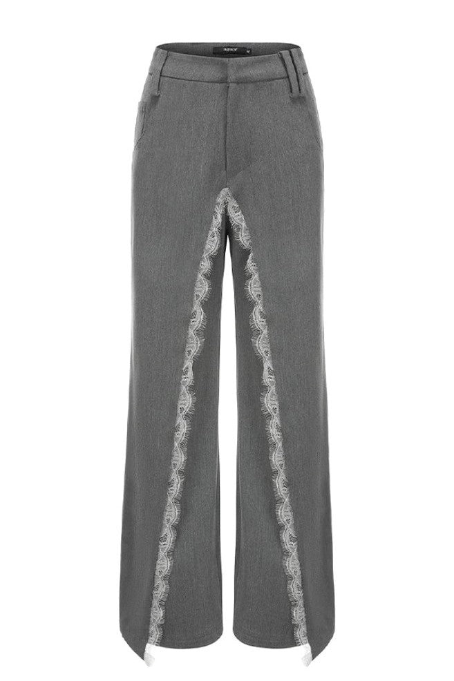 Maria Lace Patchwork Suit Pants