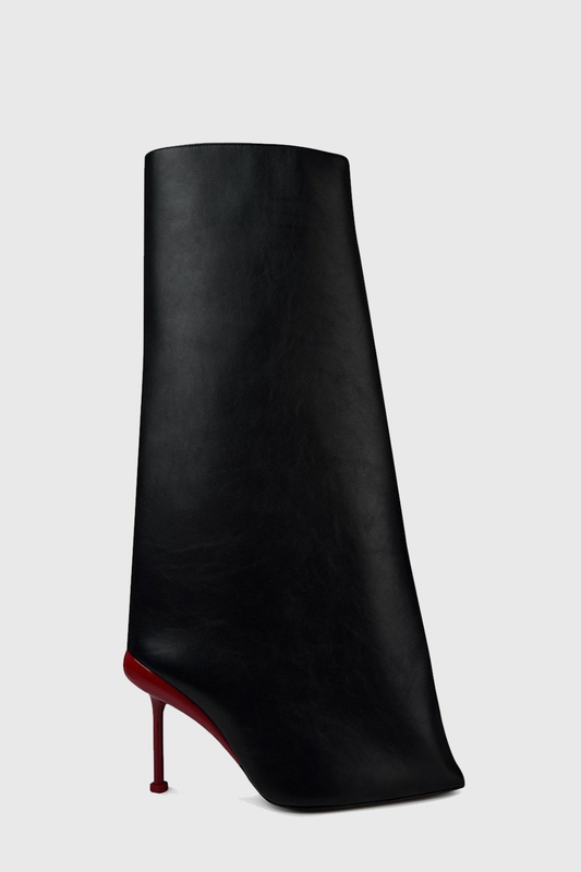 Pablo Slash Flare Knee High Boots