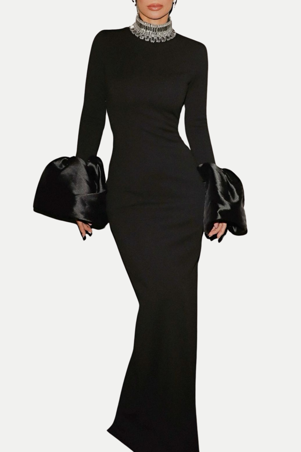 Rhada Diamante Maxi Bandage Dress