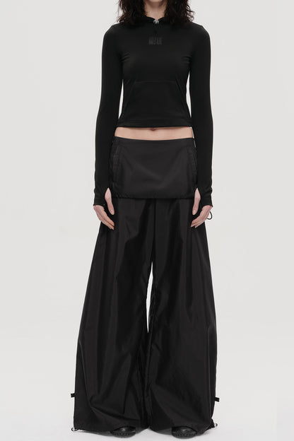 Samara Parachute Pants - Black