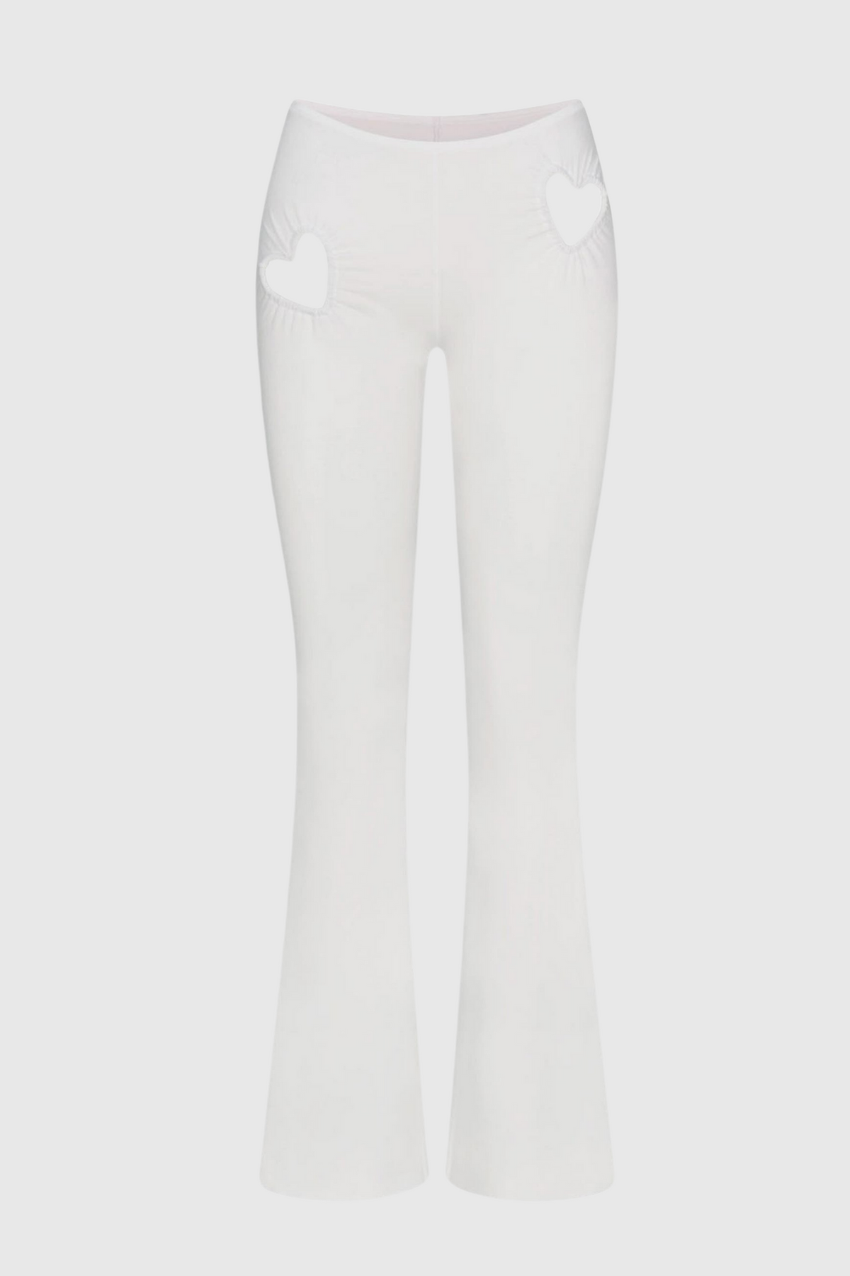Shalita Heart Tank Top - White