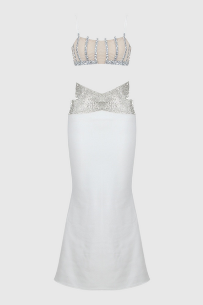 Shatya Crystal Embellished Bandage Set
