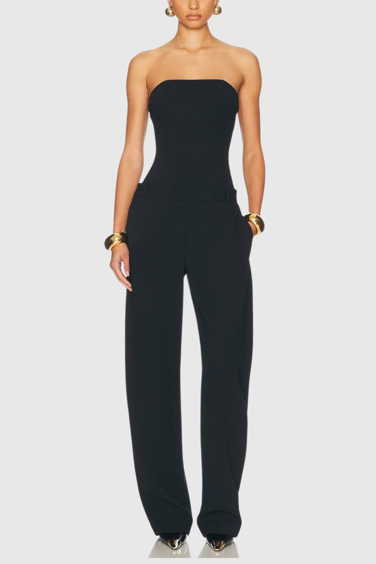 Terance Strapless Jumpsuit