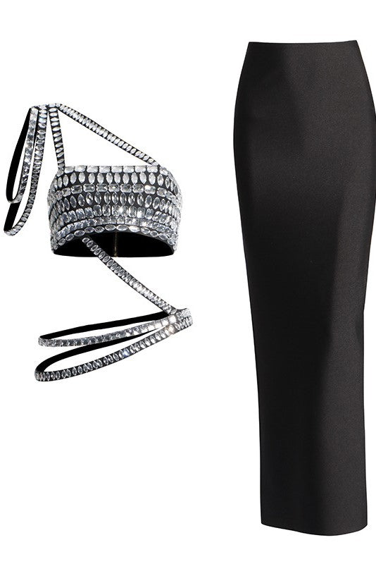 Vanessa Diamante Bandage Set