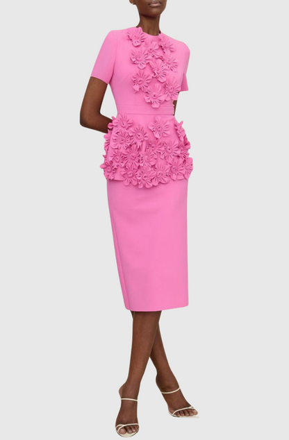 Veerle Floral Appliqué Two Piece Set