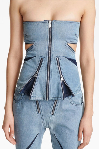 Vivienne Darted Flared Jeans
