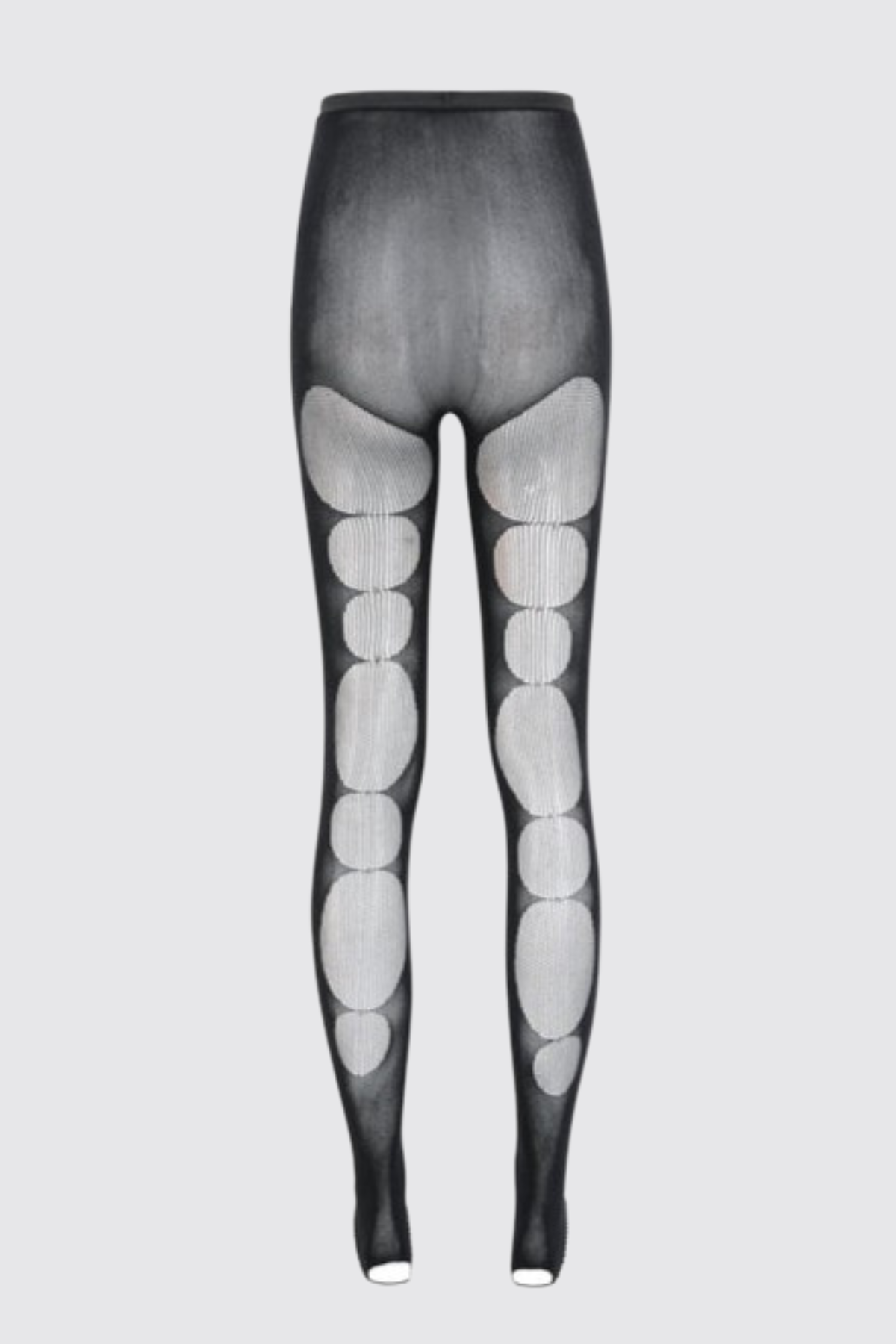 Zerlia Semi-sheer Leg Stocking - Black