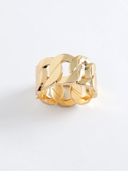 Chunky Golden Large Bracelet