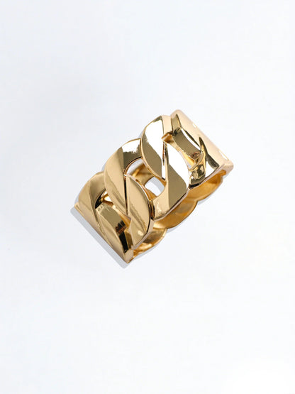 Chunky Golden Large Bracelet